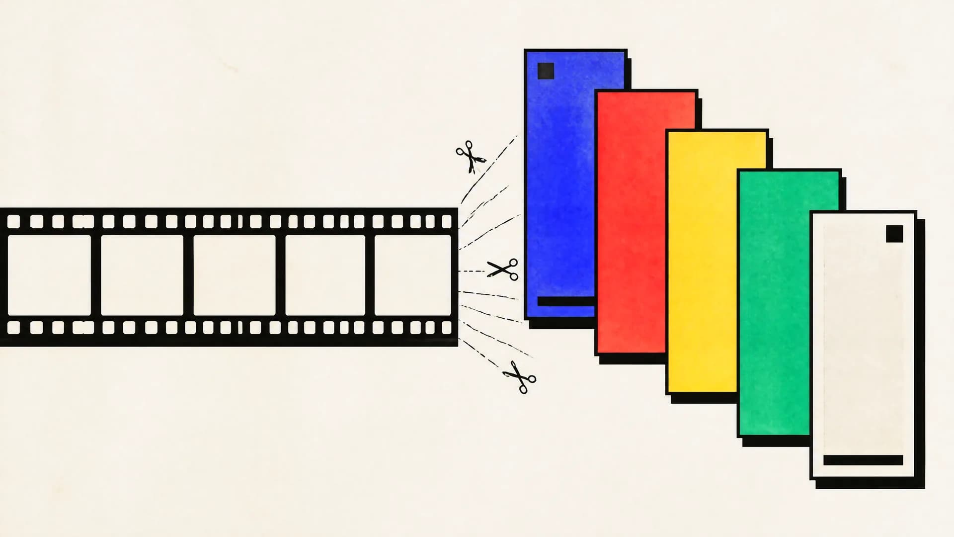 A long source video becoming several branded vertical shorts in PhemeClip